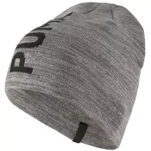 Czapka Puma Ess Classic Cuffless Beanie 23433 (kolor Szary/Srebrny, rozmiar Senior) - Czapki damskie - miniaturka - grafika 1