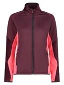 Kurtki damskie - CMP Kurtka polarowa w kolorze bordowo-różowym - miniaturka - grafika 1