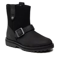 Kozaki damskie - Timberland Kozaki Courma Kid Wl.Biker Bt TB0A2H67015 Black Nubuck - miniaturka - grafika 1