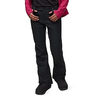 Volcom Damskie spodnie śniegowe ze streczu śnieżnego, Czarny, XS - Spodnie damskie - miniaturka - grafika 1