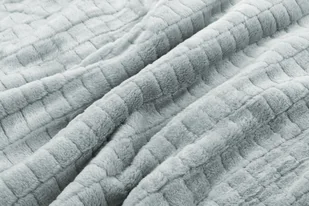 Koc 200 x 220 Mikrofibra Tłoczony Ardea Kostka 06 - Koce - miniaturka - grafika 7