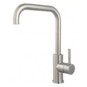 FERRO BCQ4 CAMIRO INOX bateria zlewozmywakowa stojąca, stal szlachetna - Baterie kuchenne - miniaturka - grafika 1