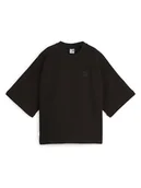 Koszulki i topy damskie - Puma Koszulka "Infuse" w kolorze czarnym - miniaturka - grafika 1