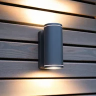 Lampy ogrodowe - Steinel Kinkiet zewnętrzny LED L 940, w zestawie 2x LED GU10, 3000 K ciepły biały, 1240 lm, aluminium - miniaturka - grafika 1