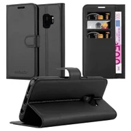 Etui i futerały do telefonów - Etui ochronne Cadorabo do Samsung Galaxy S9 w kolorze czarnym etui na telefon komórkowy z magnetycznym zamknięciem - miniaturka - grafika 1
