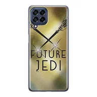 Etui i futerały do telefonów - Etui Gwiezdne Wojny 009 Star Wars Nadruk pełny Złoty Producent: Samsung, Model: M53 5G - miniaturka - grafika 1