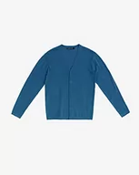 Swetry męskie - Gianni Lupo Sweter kardigan, niebieski, XL dla mężczyzn - miniaturka - grafika 1