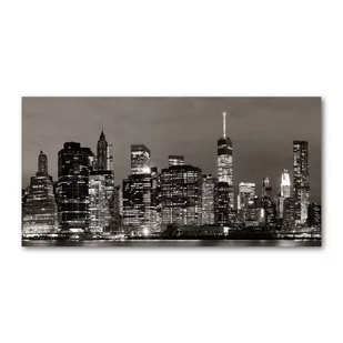 Foto obraz szklany Manhattan Nowy Jork - Obrazy i zdjęcia na płótnie - miniaturka - grafika 1