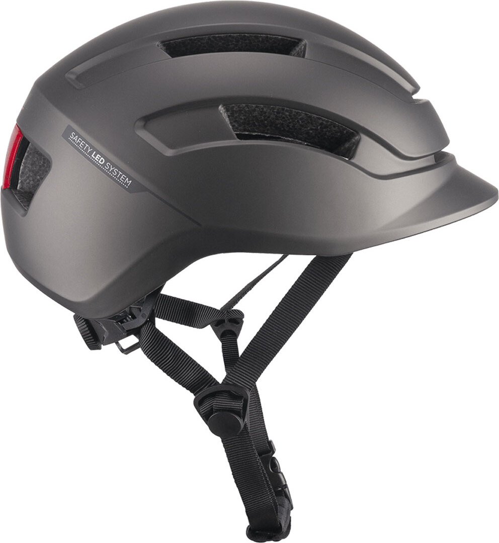 Zatwierdzony kask rowerowy CGM 852A BORGO MONO Satin antracyt rozmiar M
