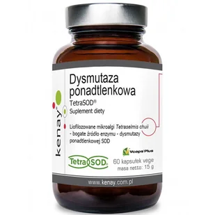 Dysmutaza ponadtlenkowa TetraSOD  (60 kaps.) - Suplementy diety - miniaturka - grafika 2