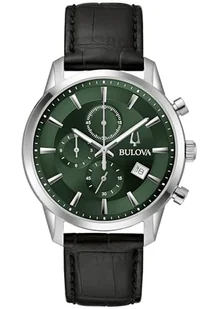 Zegarek BULOVA Analogowy 96B413, czarny - Zegarki męskie - miniaturka - grafika 1