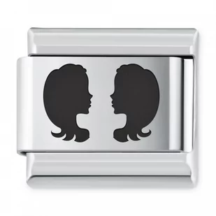 Murrano ITALIAN CHARMS Znak zodiaku Bliźnięta IH-078 - Charmsy - miniaturka - grafika 1