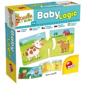 Puzzle - Carotina Baby Logic Mamy i ich dzieci puzzle duo - miniaturka - grafika 1