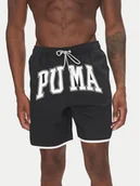 Kąpielówki męskie - Puma Szorty kąpielowe 938845 Czarny Regular Fit - miniaturka - grafika 1