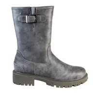 Botki damskie - CHATTAWAK Damskie 18KANDYGRIS40 Botki, Szare, 40 EU, Szary, 40 EU - miniaturka - grafika 1