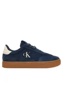 Sneakersy męskie - Calvin Klein Jeans Sneakersy Classic Cupsole Mg Su YM0YM01300 Granatowy - miniaturka - grafika 1