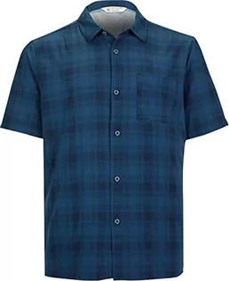 Koszule męskie - Killtec Męska koszula funkcyjna KOS 98 MN WVN SHRT, ciemnoniebieska, XXL, 38009-000 - grafika 1