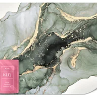 Fototapety - FOTOTAPETA DO SALONU ABSTRAKCJA ZIELONY MARMUR STYL GLAMOUR ZŁOTO 450x315 - miniaturka - grafika 1