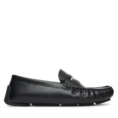 Mokasyny męskie - Mokasyny Calvin Klein Driver Hrdw Lth HM0HM01980 Czarny - miniaturka - grafika 1