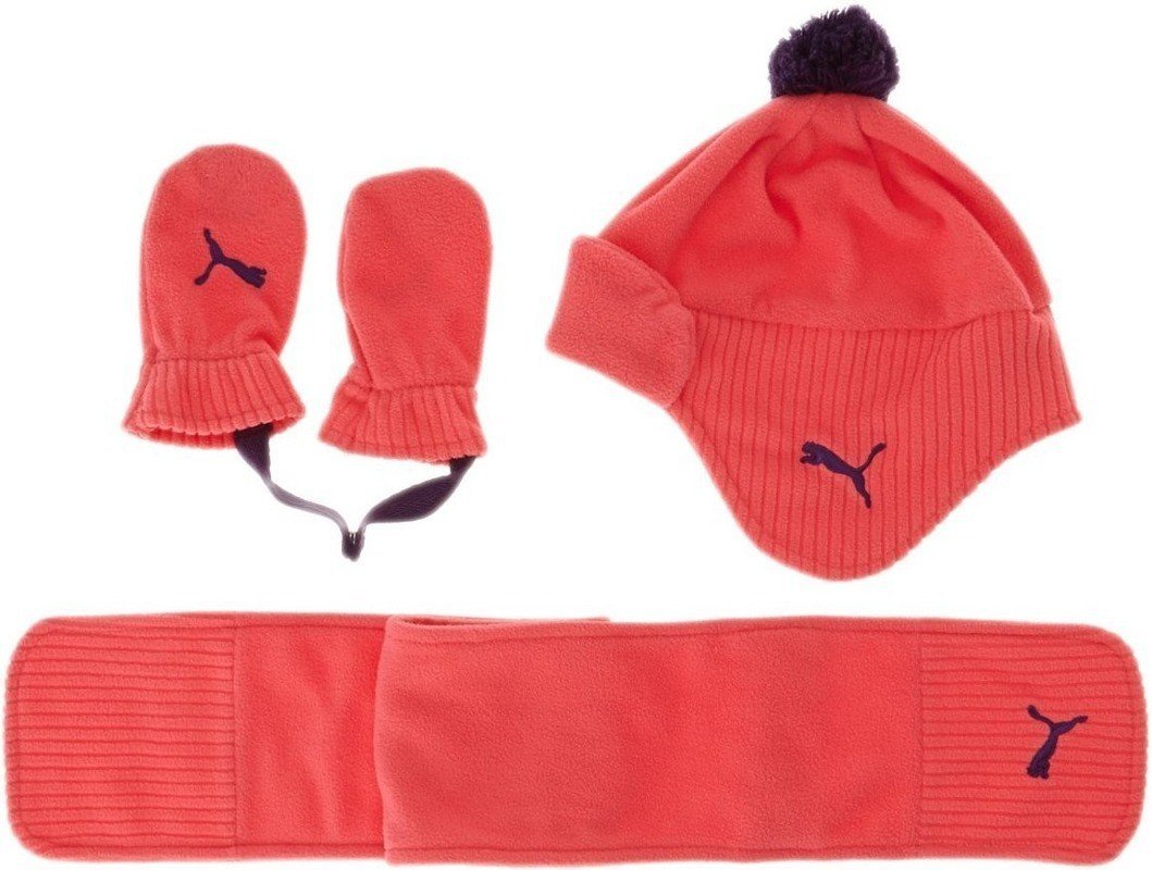 Zestaw PUMA czapka, szalik, rękawiczki