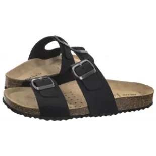 Klapki D Brionia L Black D35LSL 00032 C9999 (GE175-b) Geox - Klapki i japonki damskie - miniaturka - grafika 1