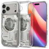 Etui i futerały do telefonów - Etui SPIGEN Ultra Hybrid Mag MagSafe do Apple iPhone 17 Pro Zero One Tytanowy - miniaturka - grafika 1