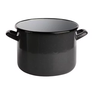 GARNEK PROSTY 5,8L ŚR.22CM WYS.16CM SZARY NAKRAPIANY - Garnki - miniaturka - grafika 1