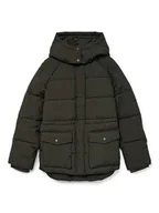 Kurtki damskie - Vero Moda Kurtka zimowa w kolorze khaki - miniaturka - grafika 1