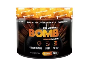 7Nutrition 7 NUTRITION BOMB Pre-workout 240g - Przedtreningówki - miniaturka - grafika 1