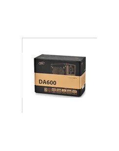 Deepcool Deepcool DA series 80 PLUS BRONZE Efficiency up to 87% PSU, Black, 120mm, 150 x 140 x 86 mm mm, 600 W DP-BZ-DA600N - Zasilacze awaryjne UPS - miniaturka - grafika 4