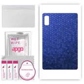 Akcesoria do tabletów i e-booków - Folia naklejka skórka strukturalna na TYŁ do Lenovo Tab B9 - Plaster Miodu Niebieski - apgo SKINS - miniaturka - grafika 1