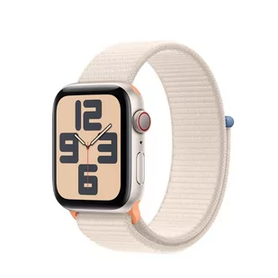 Apple Watch SE 3 GPS + Cellular 44mm Aluminium Sport Beżowy - Smartwatch - miniaturka - grafika 1