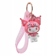 Plecaki - Zawieszka do plecaka Brelok na klucze Hello Kitty i Przyjaciele Kuromi - miniaturka - grafika 1