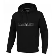 Odzież taktyczna i umundurowanie - Bluza z kapturem Pit Bull New Brushed Fleece Group Hilltop '24 - Czarna XL - miniaturka - grafika 1