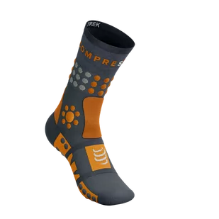 COMPRESSPORT skarpetki trekkingowe TREKKING SOCKS magent/autumn glory - Skarpetki sportowe męskie - miniaturka - grafika 2