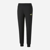 Spodnie sportowe damskie - Spodnie dresowe ciepłe polarowe damskie Puma Ess+ Metallic Pants Fl 849959-01 S Czarne (4065449204767) - miniaturka - grafika 1