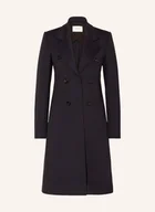 Płaszcze damskie - Dorothee Schumacher Płaszcz Dżersejowy blau - miniaturka - grafika 1