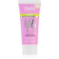 Podkłady do twarzy - DELIA Real Matt 101 podkład porcelain 30ml - miniaturka - grafika 1