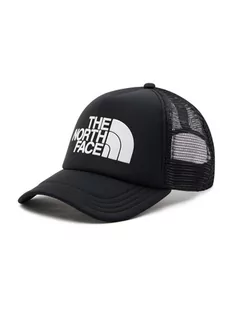 The North Face Czapka z daszkiem Tnf Logo Trucker NF0A3FM3KY41 Czarny - Czapki damskie - miniaturka - grafika 1