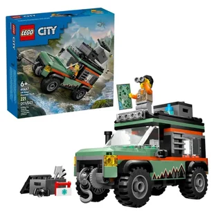 Lego City Zestaw Górska Ciężarówka Terenowa 4x4 221 El. 6+ - Klocki - miniaturka - grafika 1