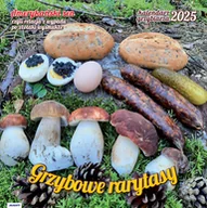Kalendarze - Kad-6 Poradnik Grzybiarza Kalendarium Miesięczne - miniaturka - grafika 1