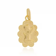 Wisiorki - Złota zawieszka Anioł Aniołek pr. 333 - miniaturka - grafika 1