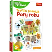 Gry planszowe - Trefl 01839 Trefliki poznają Pory roku 01839 - miniaturka - grafika 1