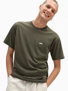 Koszulki dla chłopców - Vans LEFT CHEST LOGO Grape Leaf koszulka męska - XXL - grafika 1