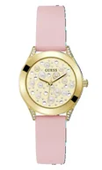 Paski - Guess Damski zegarek Trend Crystal 36 mm, różowy, one, pasek - miniaturka - grafika 1