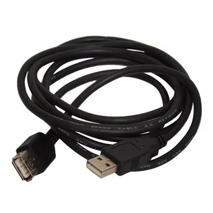 Art Kabel Usb 2.0 Przedłużacz Amęski-Ażeński 1.8M - Kable komputerowe i do monitorów - miniaturka - grafika 1