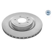 Tarcze hamulcowe - Tarcza hamulcowa MEYLE 53R15 523 0009/PD - miniaturka - grafika 1