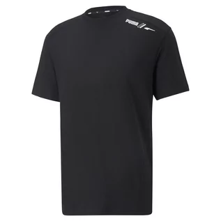 Koszulki sportowe męskie - Męska Koszulka PUMA RAD/CAL TEE PUMA BLACK 84977701 – Czarny - grafika 1