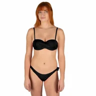 Stroje kąpielowe - DÓŁ stroju kąpielowego majtki figi czarne Captain Mike 46 - miniaturka - grafika 1