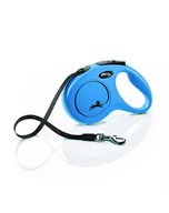 Smycze dla psów - Smycz automatyczna FLEXI NEW CLASSIC M 5 m taśma niebieska - miniaturka - grafika 1